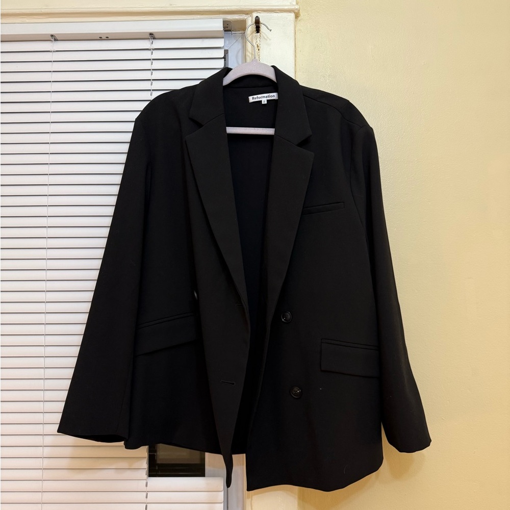 Reformation Black Women's Blazer